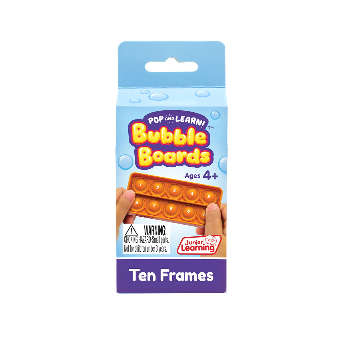 pop and learn Bubble boards ten frames