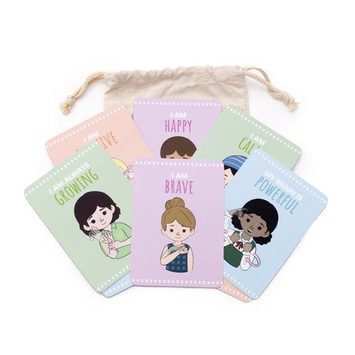 Buy Auslan Affirmation Cards Sensory Play Store