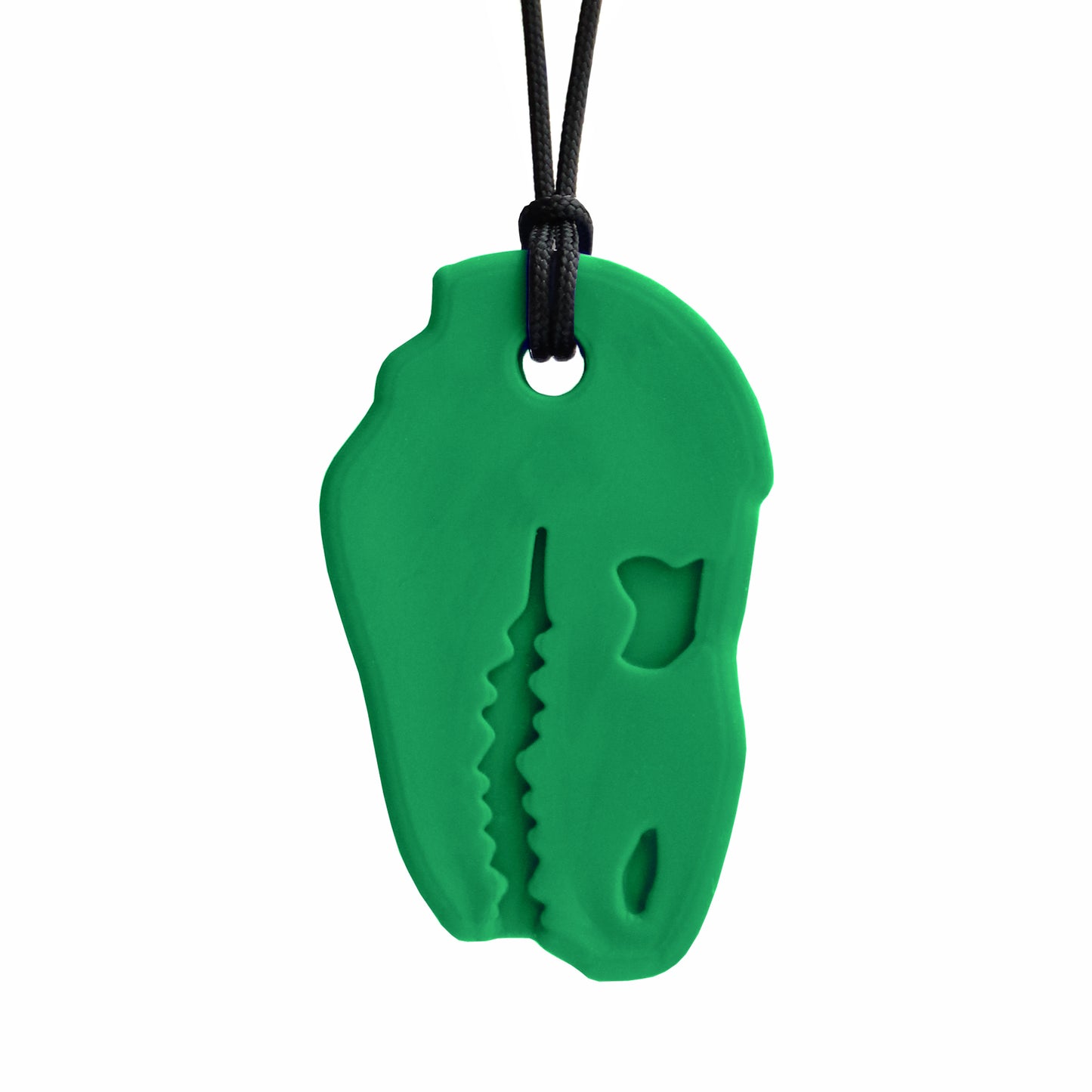 Sensory chews green pendant