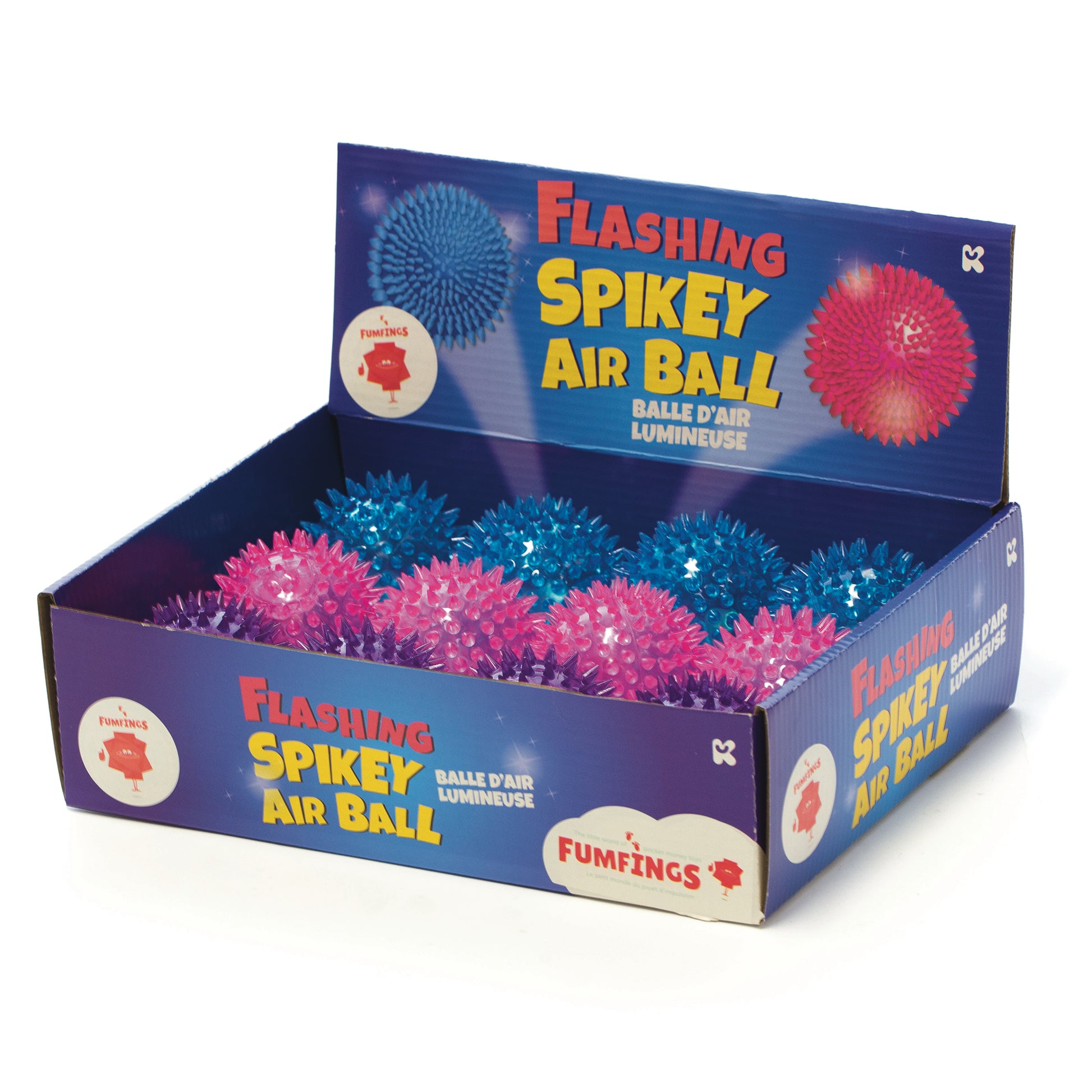 Flashing Spikey Air Ball Keycraft