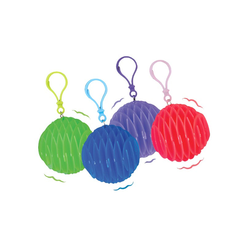 Glow in the Dark Flexi Worm Keychain - Sensory Play Store