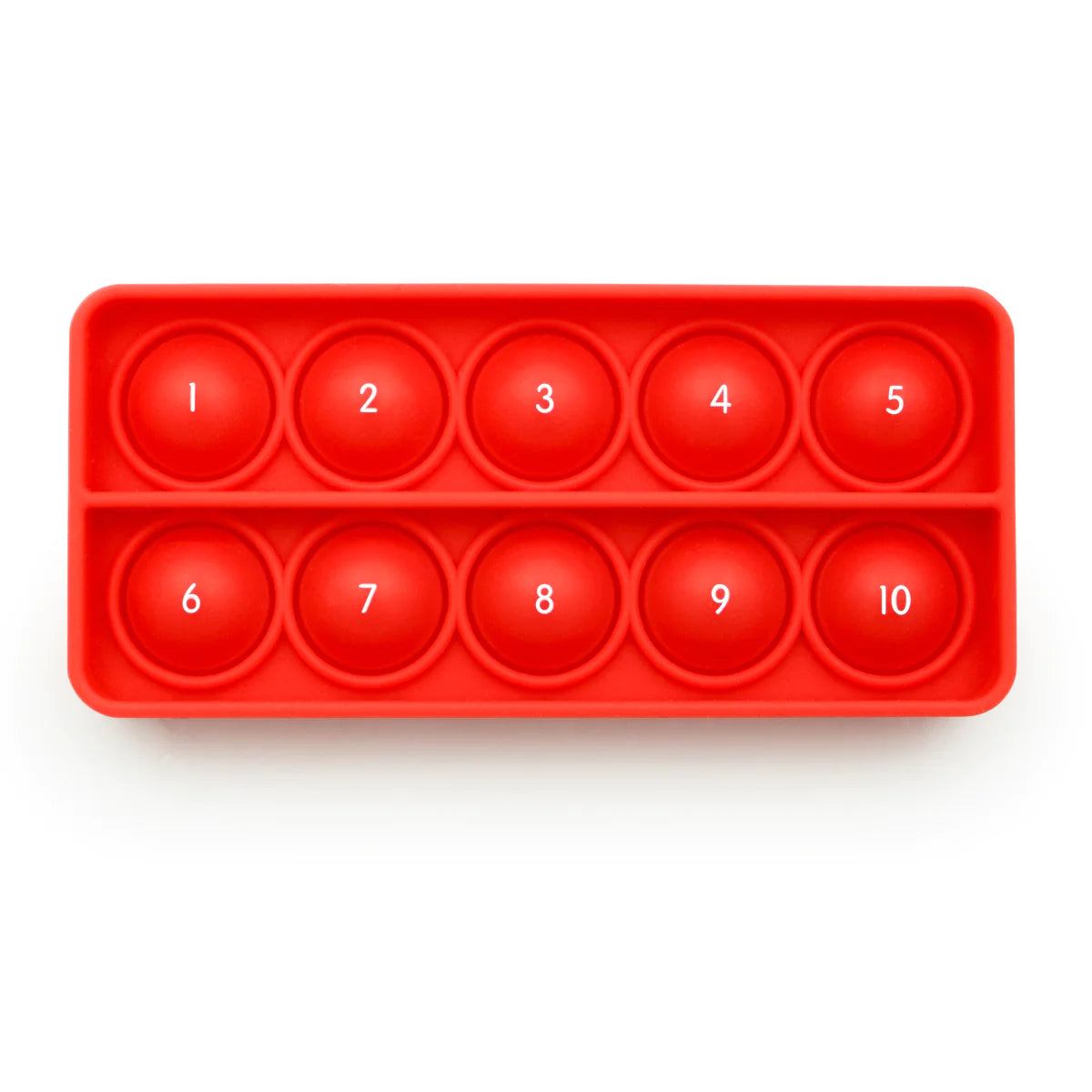 red 10 frame bubble board