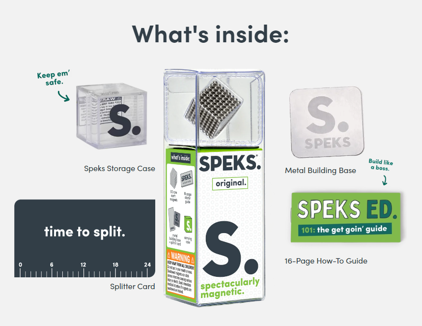 Whats inside the SPEKS Original Box